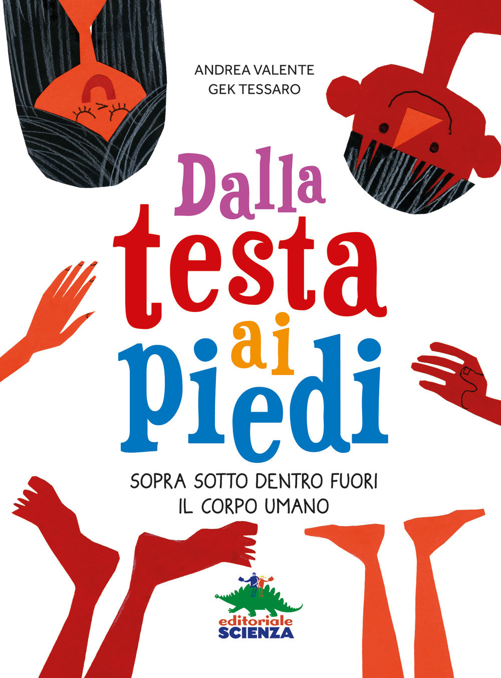 Dalla testa ai piedi. Sopra sotto dentro fuori il corpo umano