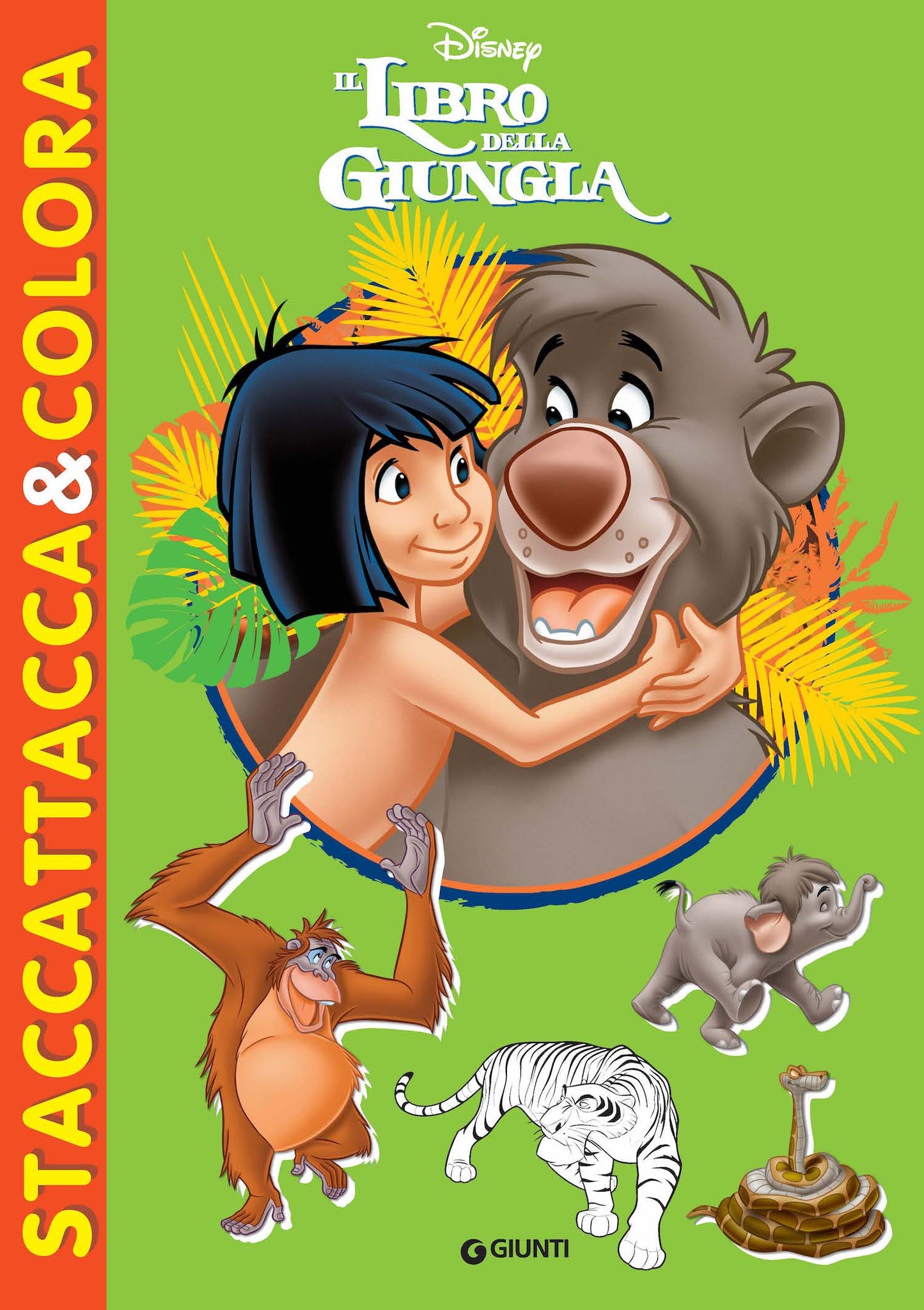 Il Libro della Giungla - Staccattacca&Colora