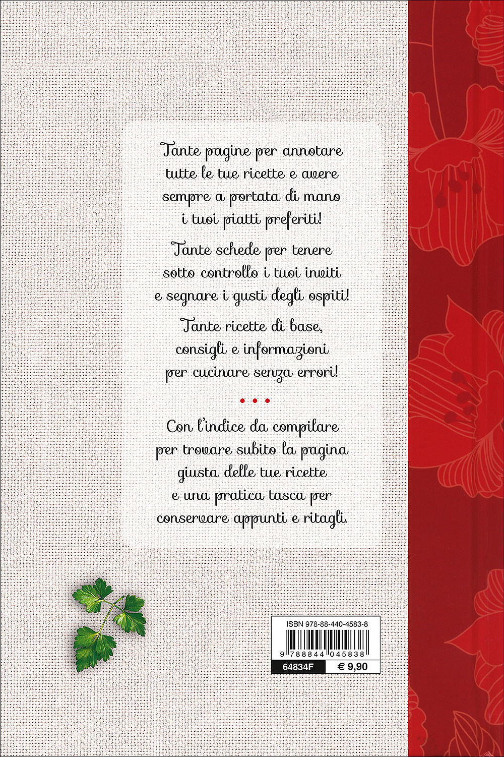 Il mio Ricettario. Appunti di cucina