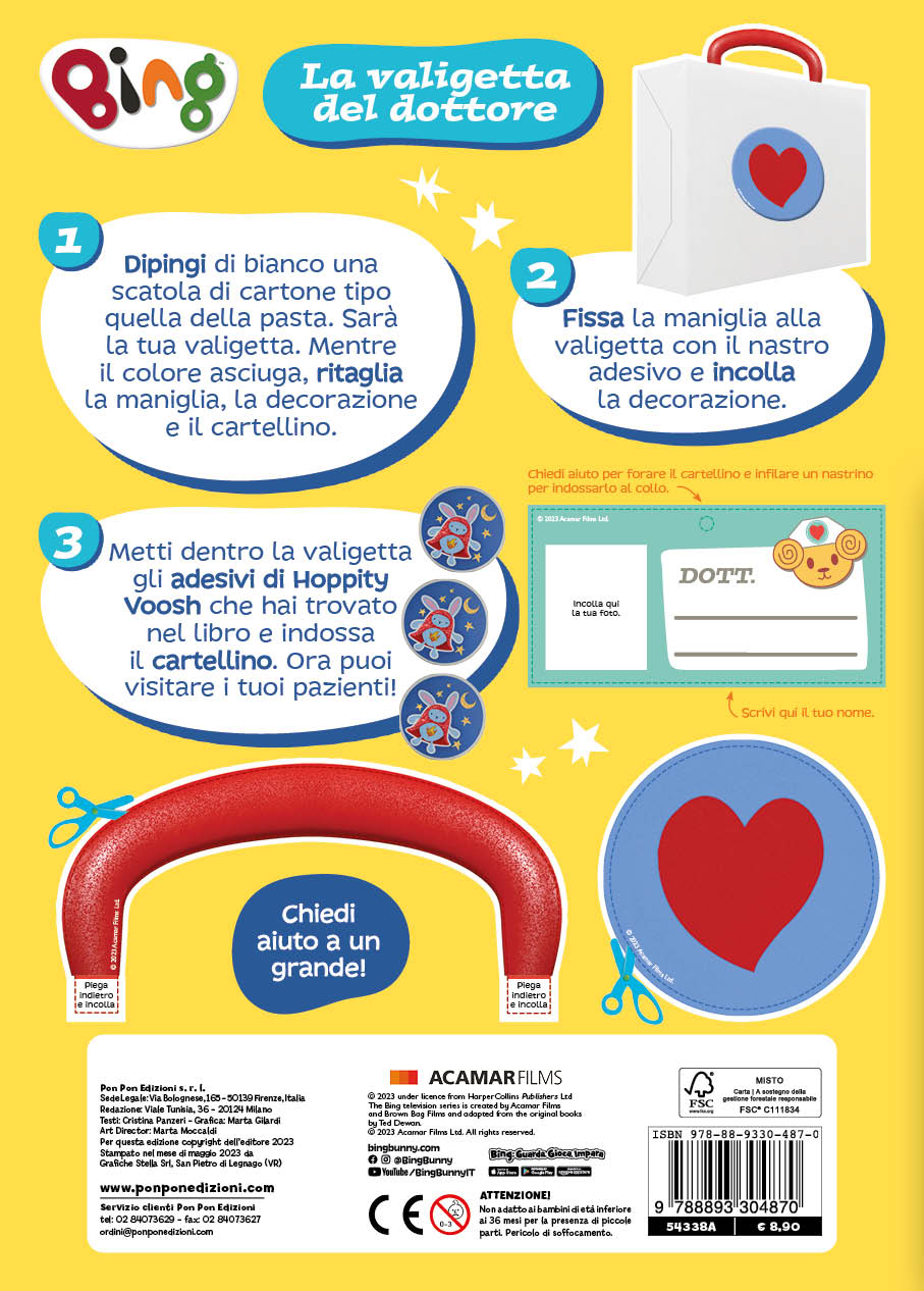 Bing. Activity con gadget. Giochiamo al dottore!