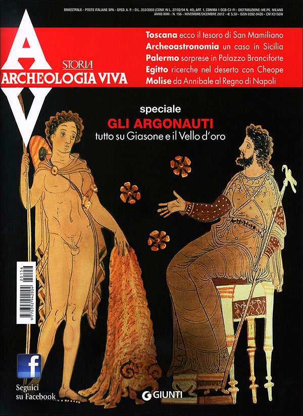 Archeologia Viva n. 156 - novembre/dicembre 2012. Rivista bimestrale