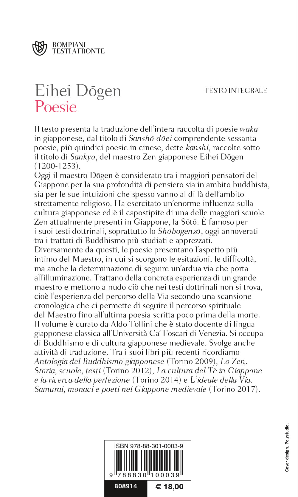 Poesie. Letteratura e illuminazione. Testi giapponesi e cinesi a fronte
