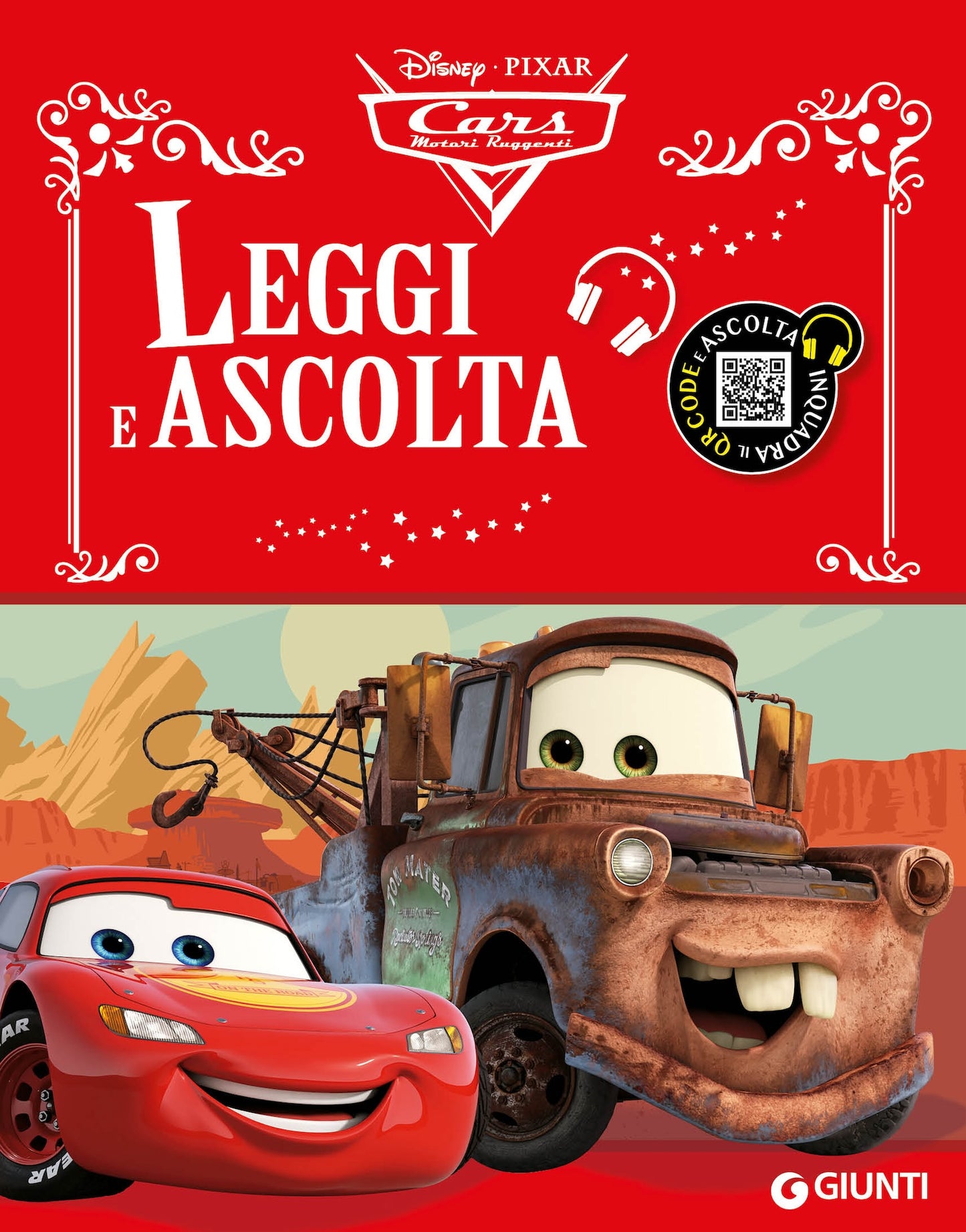 Cars Motori ruggenti Leggi e Ascolta QR Code