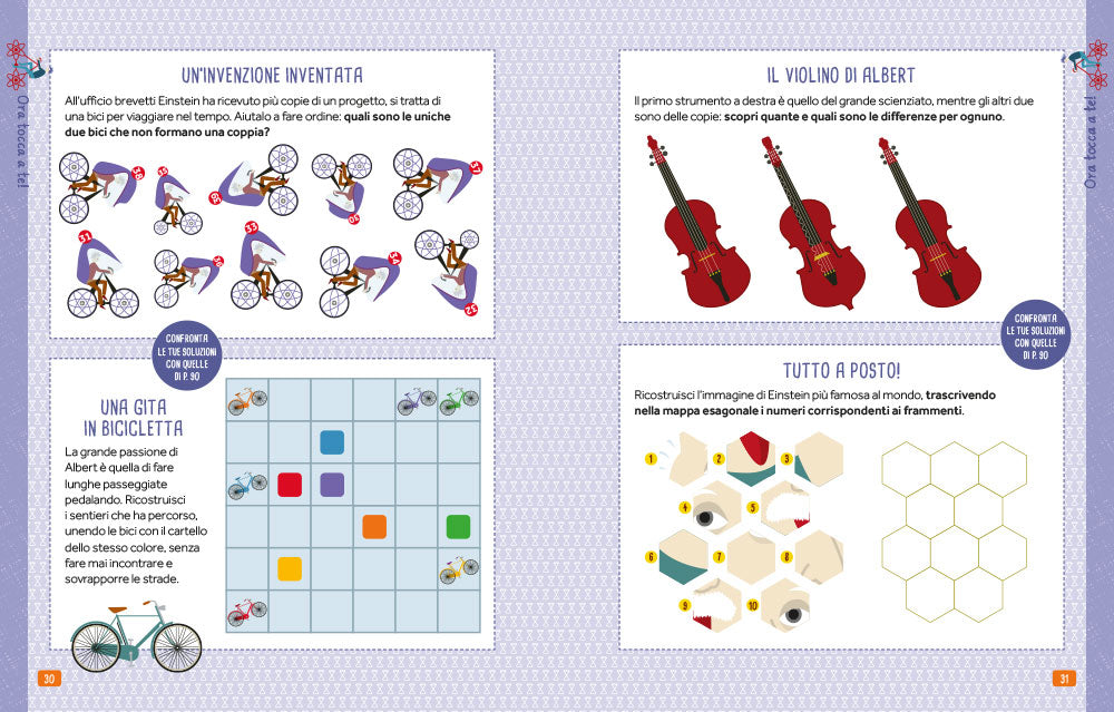 Allenamente Genius - Pensa come Albert Einstein. Giochi e attività per il cervello