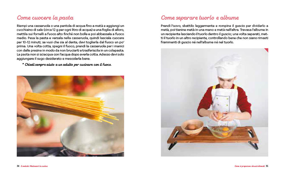 Il metodo Montessori in cucina. con attività e ricette per tutti