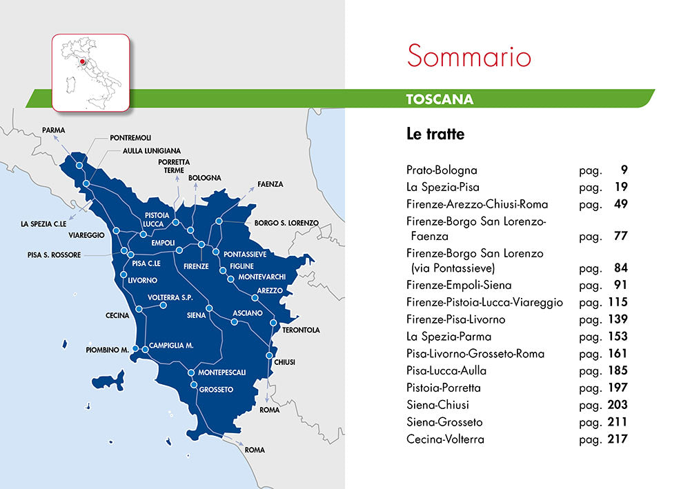 Toscana in treno