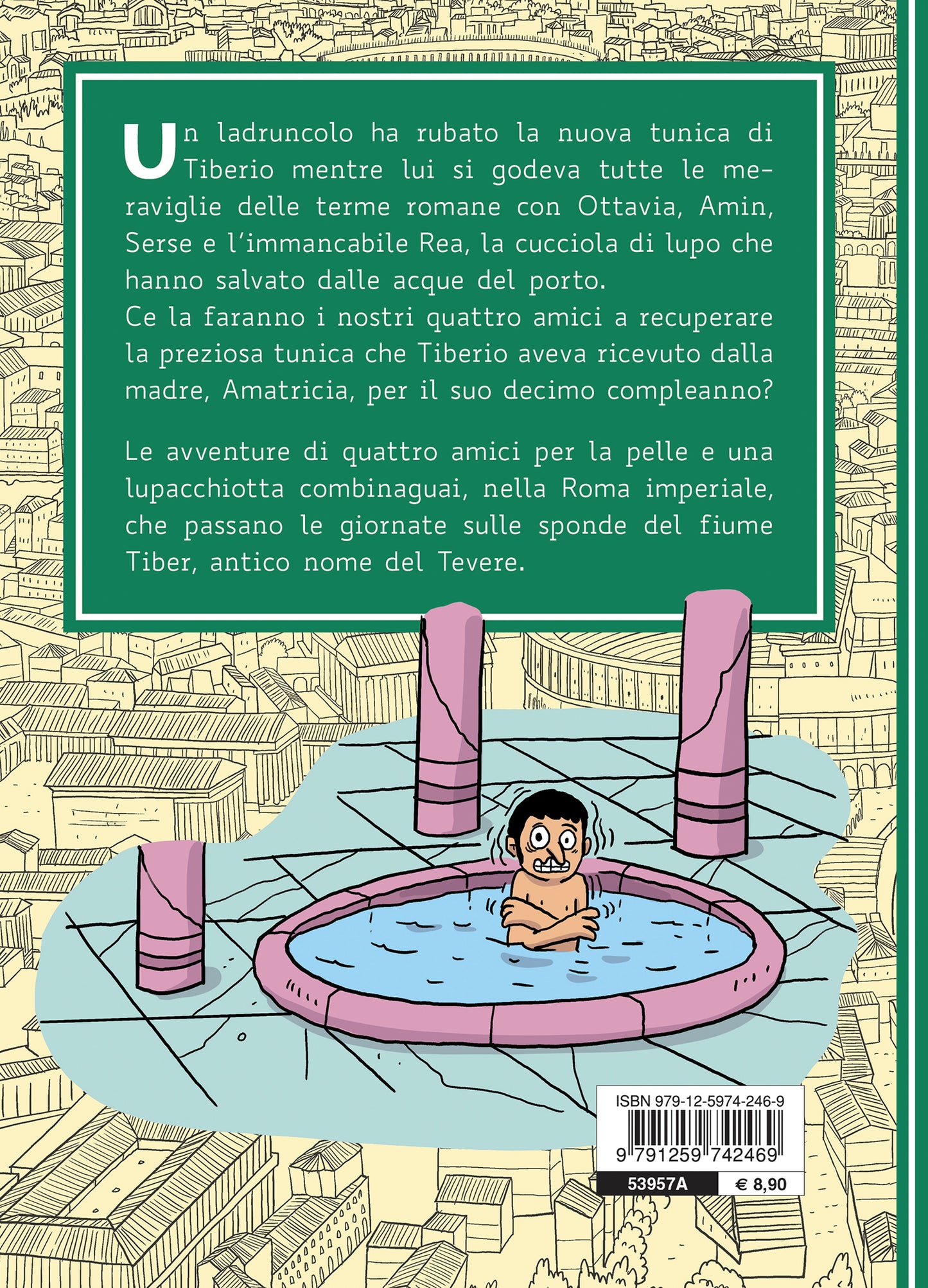 Un ladro alle terme