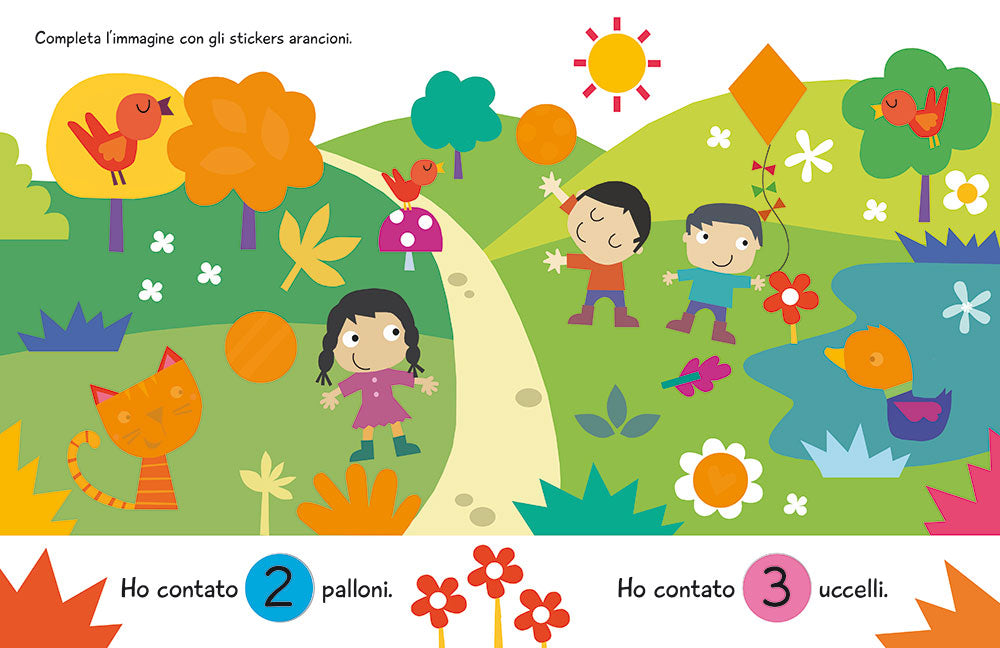 Grandi Stickers - Colori. Con 150 stickers