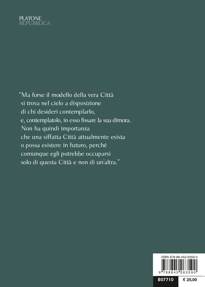 La Repubblica. Testo greco a fronte