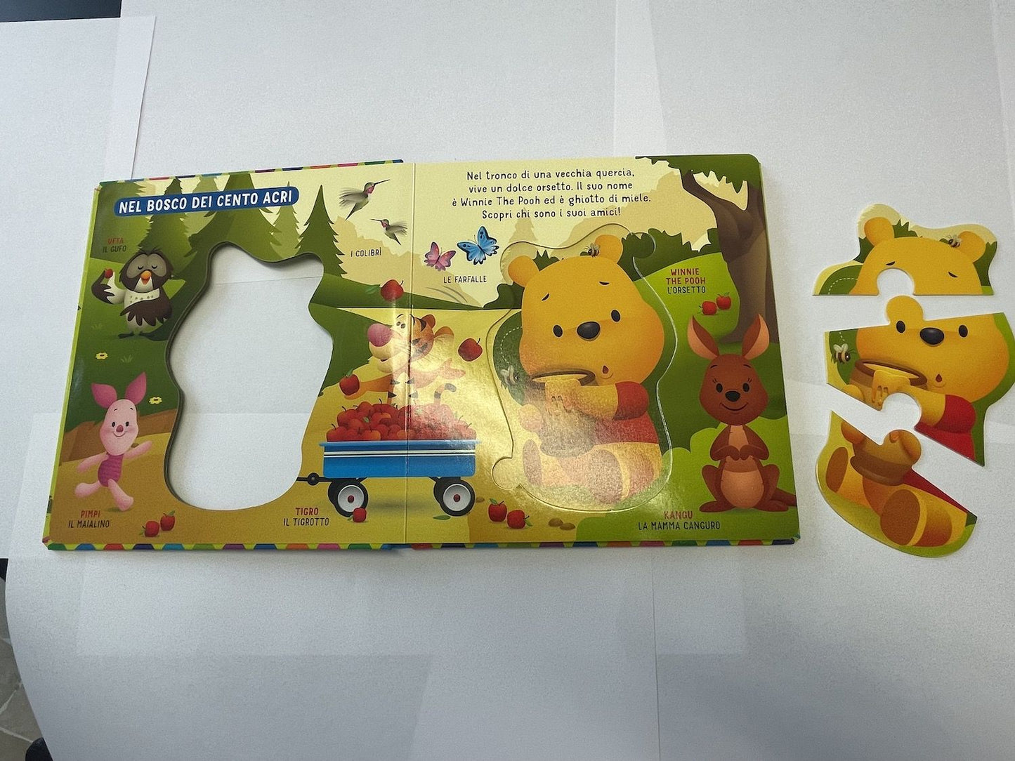 Libro Maxi Puzzle Animali del bosco. Gioca e conosci i loro mondi