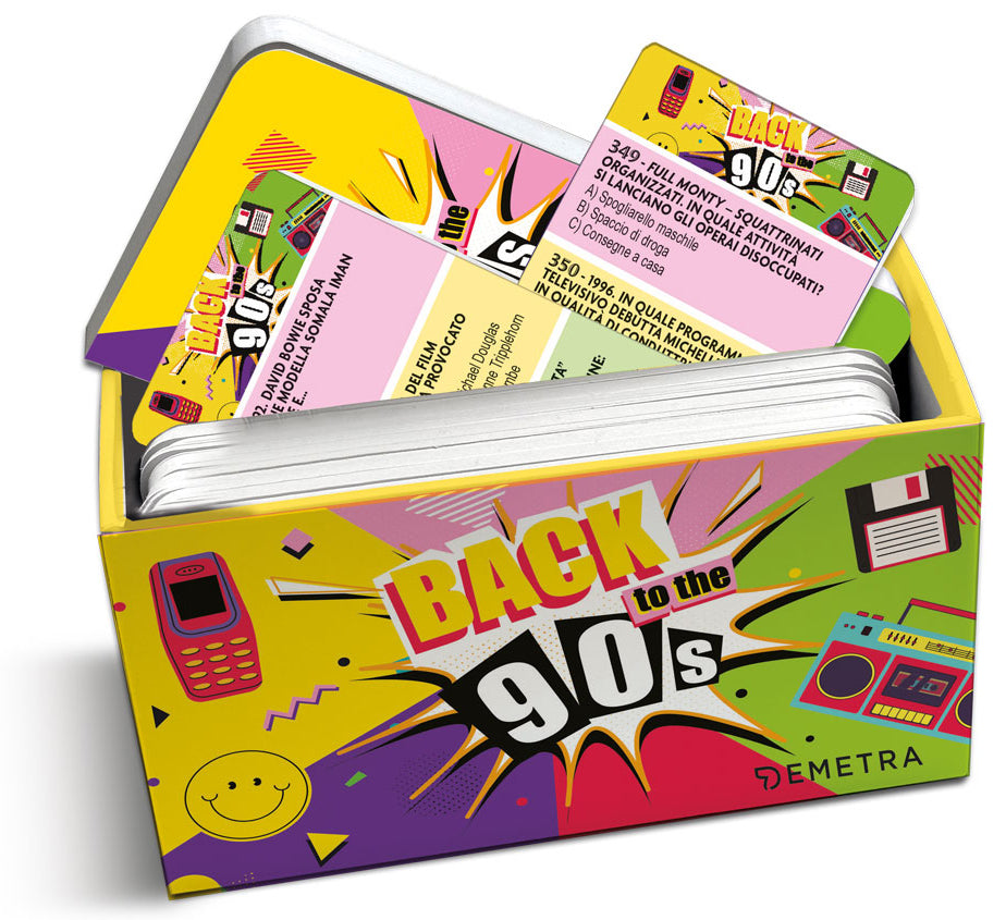 BACK TO THE 90s. Il grande Quiz sugli anni Novanta