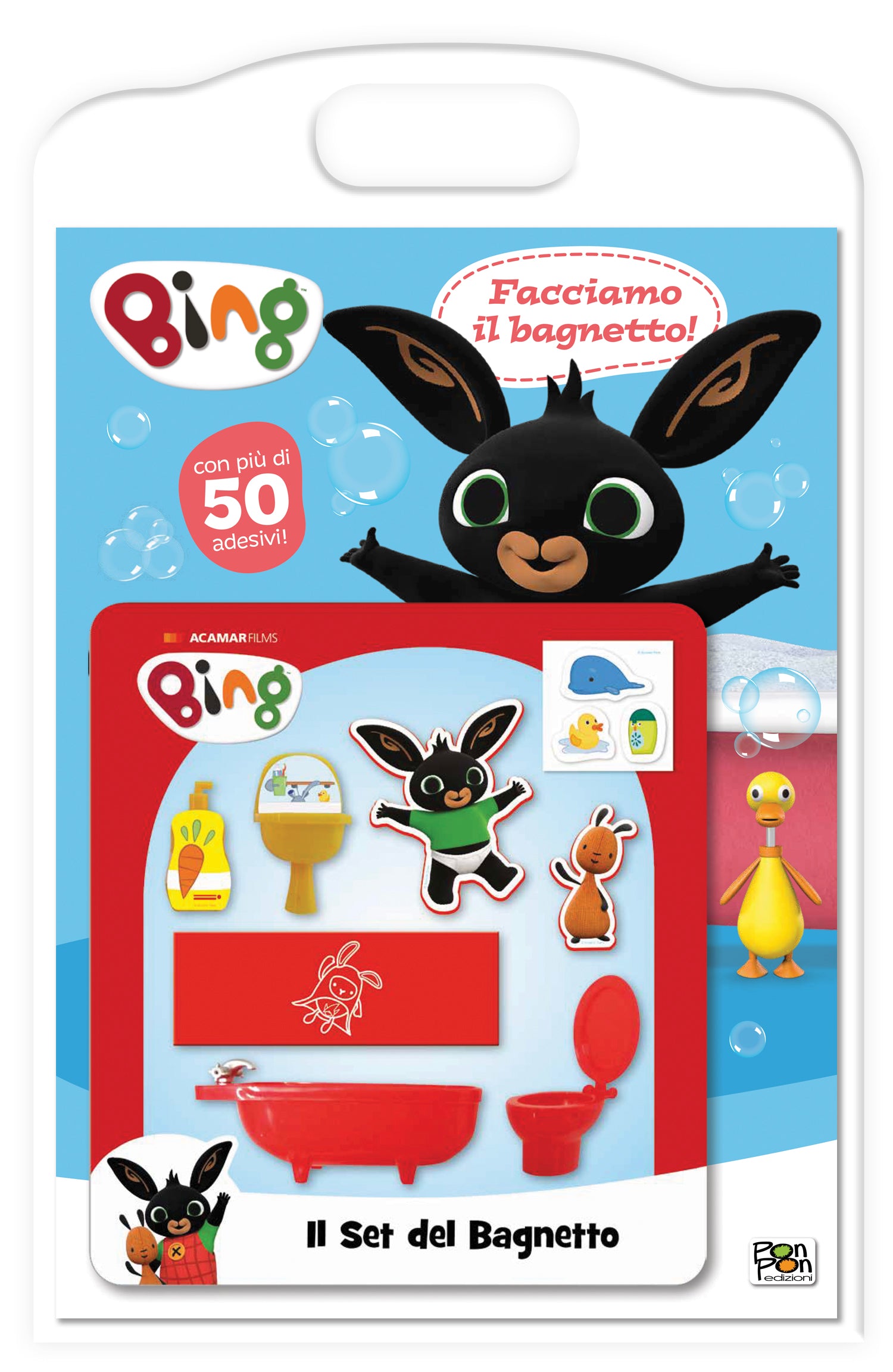 Bing. Activity con gadget. Facciamo il bagnetto! + Set bagnetto