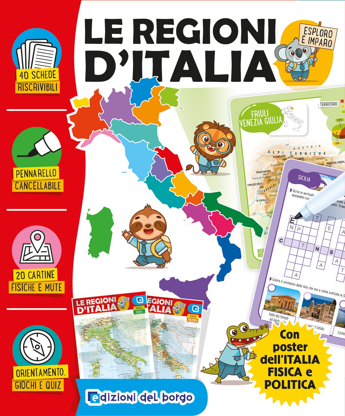 Le regioni d'Italia