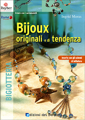 Bijoux originali e di tendenza. inserto con gli schemi di infilatura