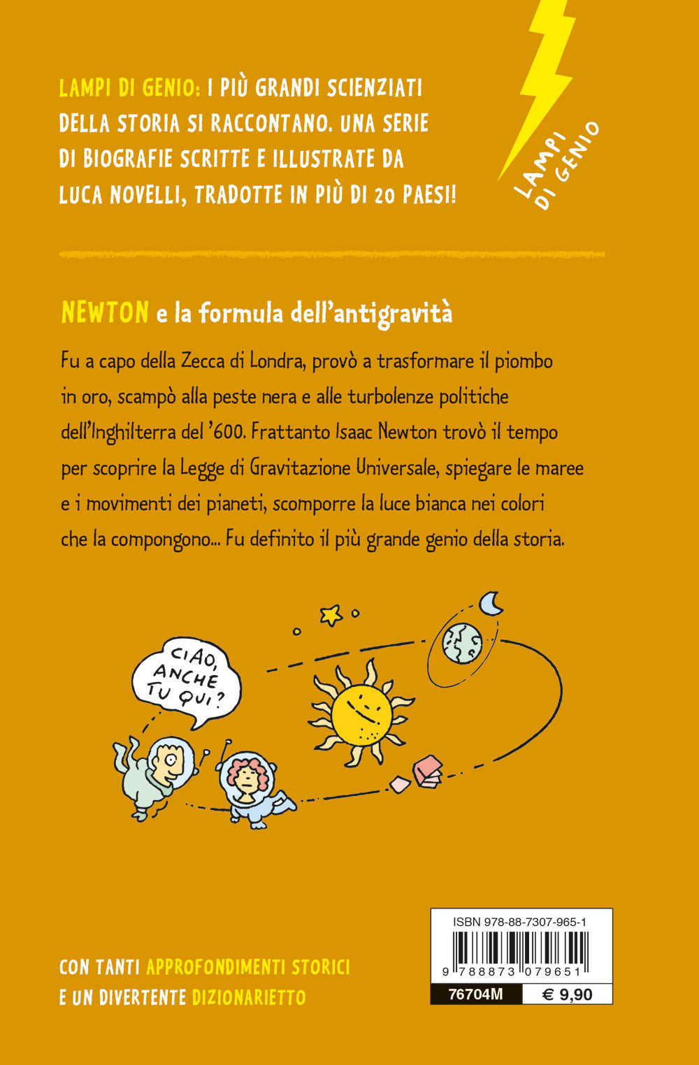 Newton e la formula dell'antigravità