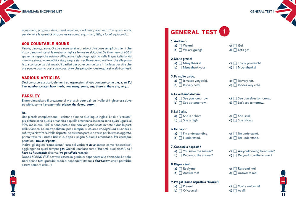 Improve your English livello A2. Scarica gratis gli audio in MP3