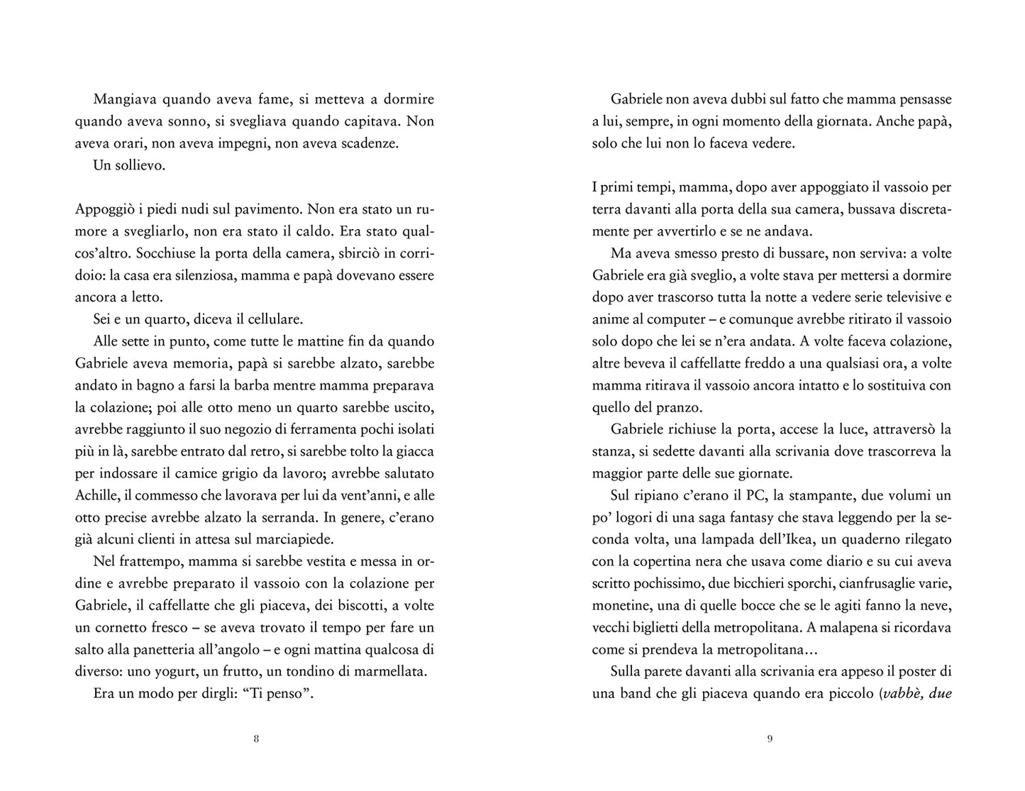 Volevo avere le ali