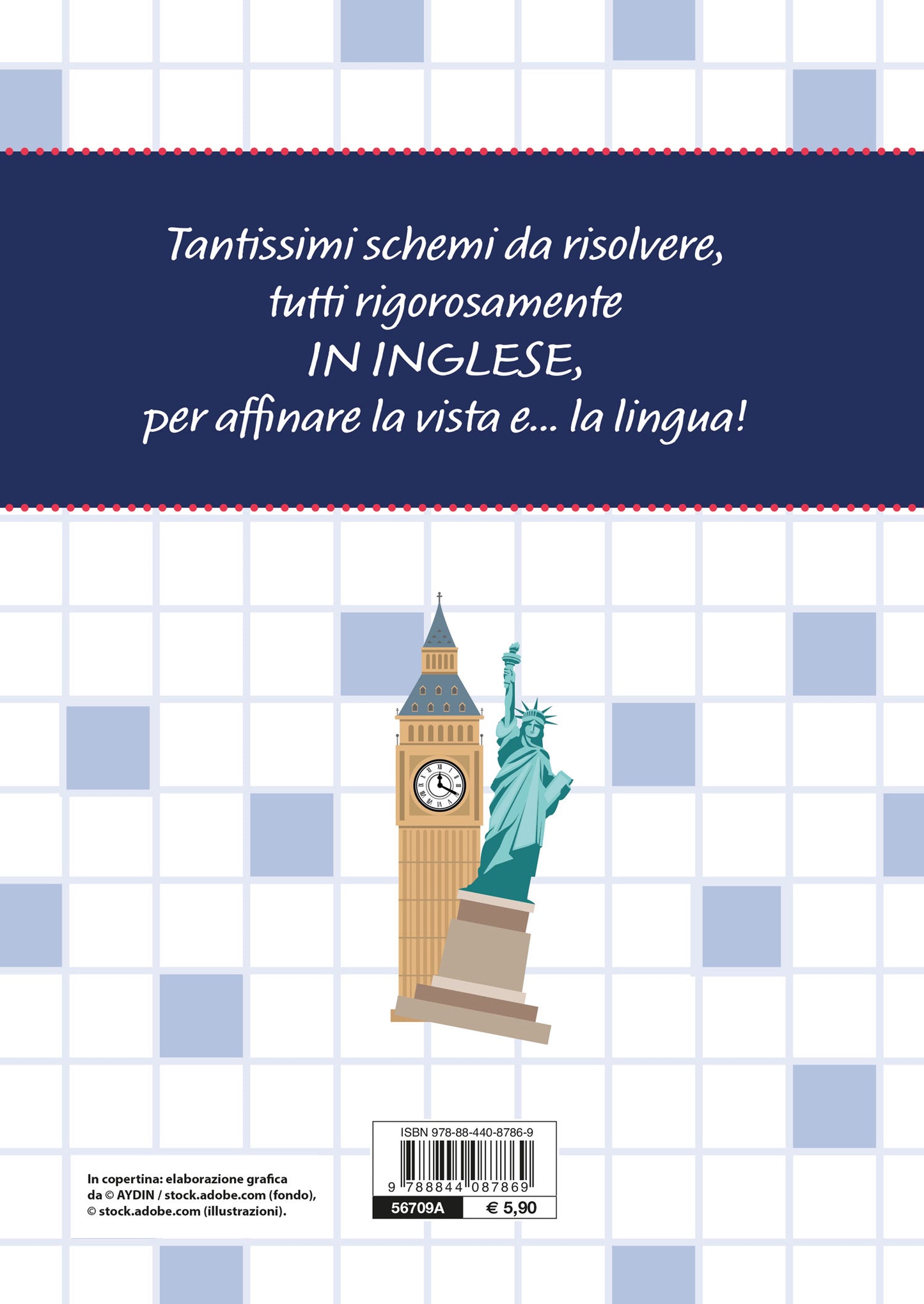 Crucipuzzle English. l'inglese divertente