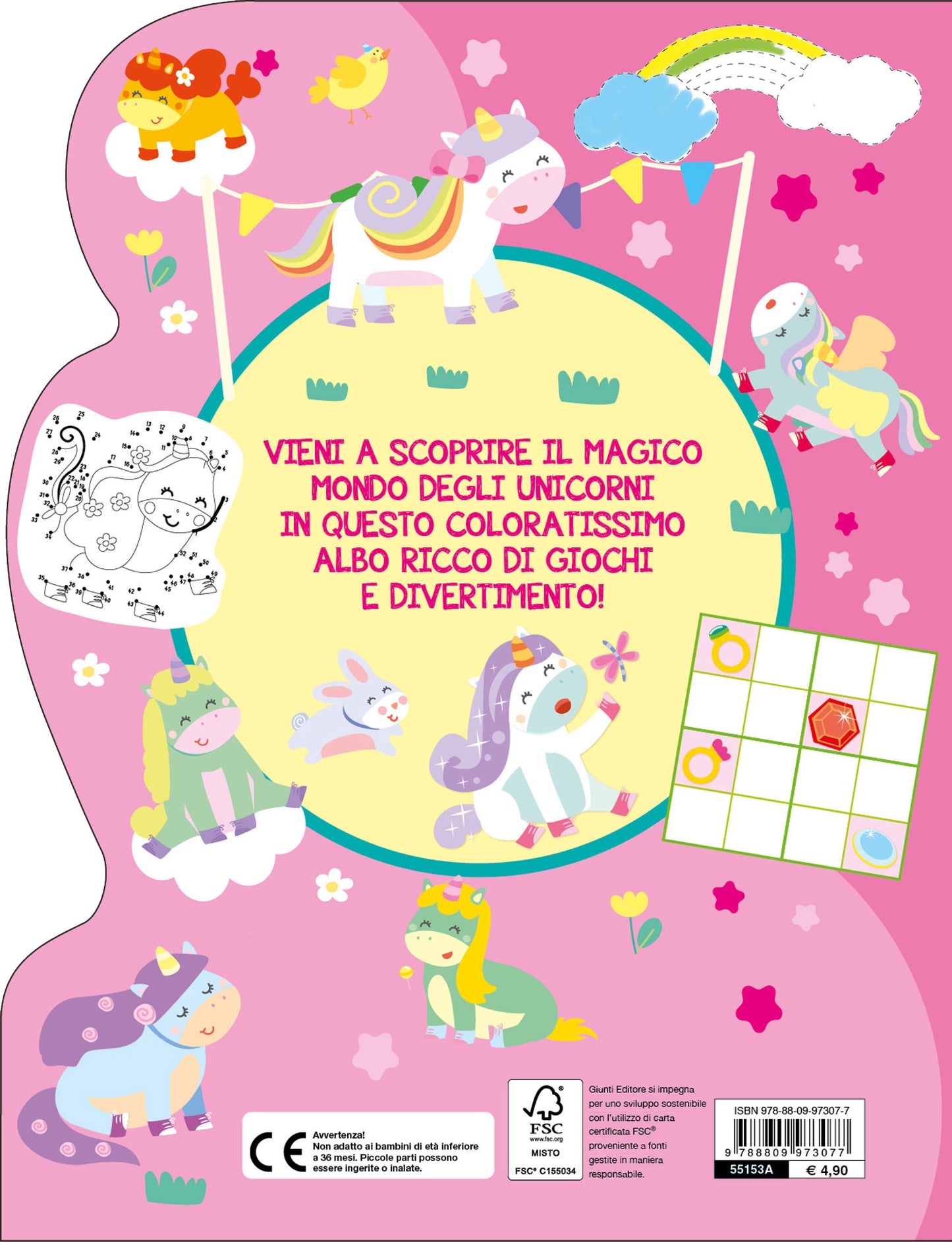 Unicorni. Gioca e colora