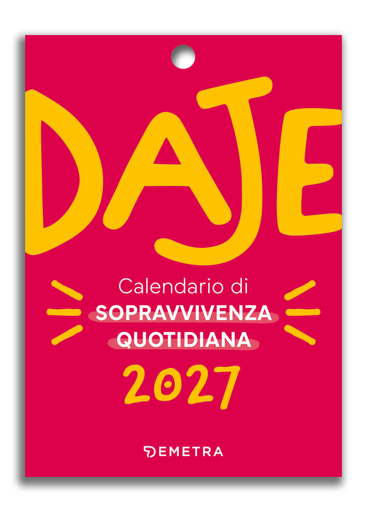 Calendario Daje 2027