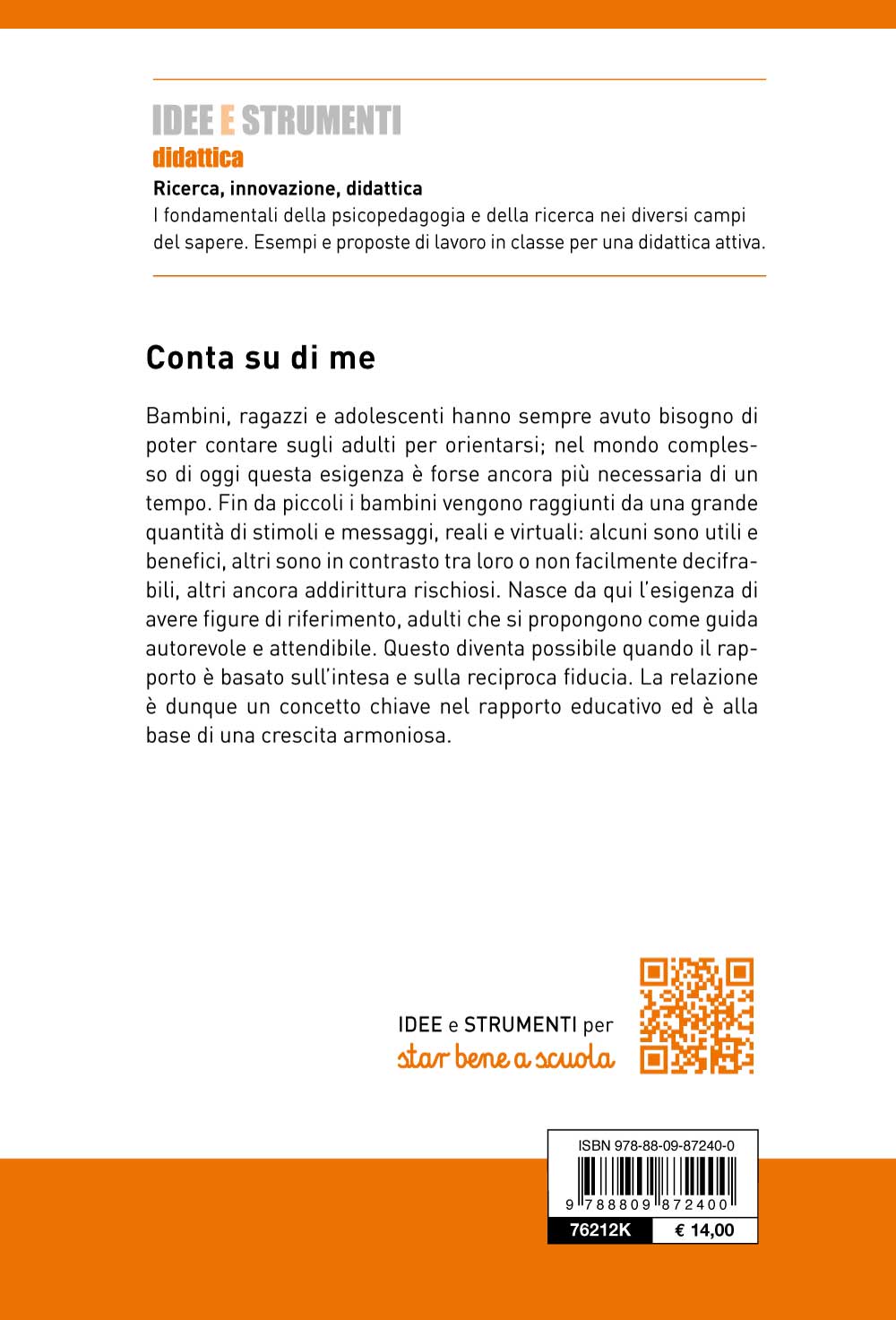 Conta su di me. Relazioni per crescere