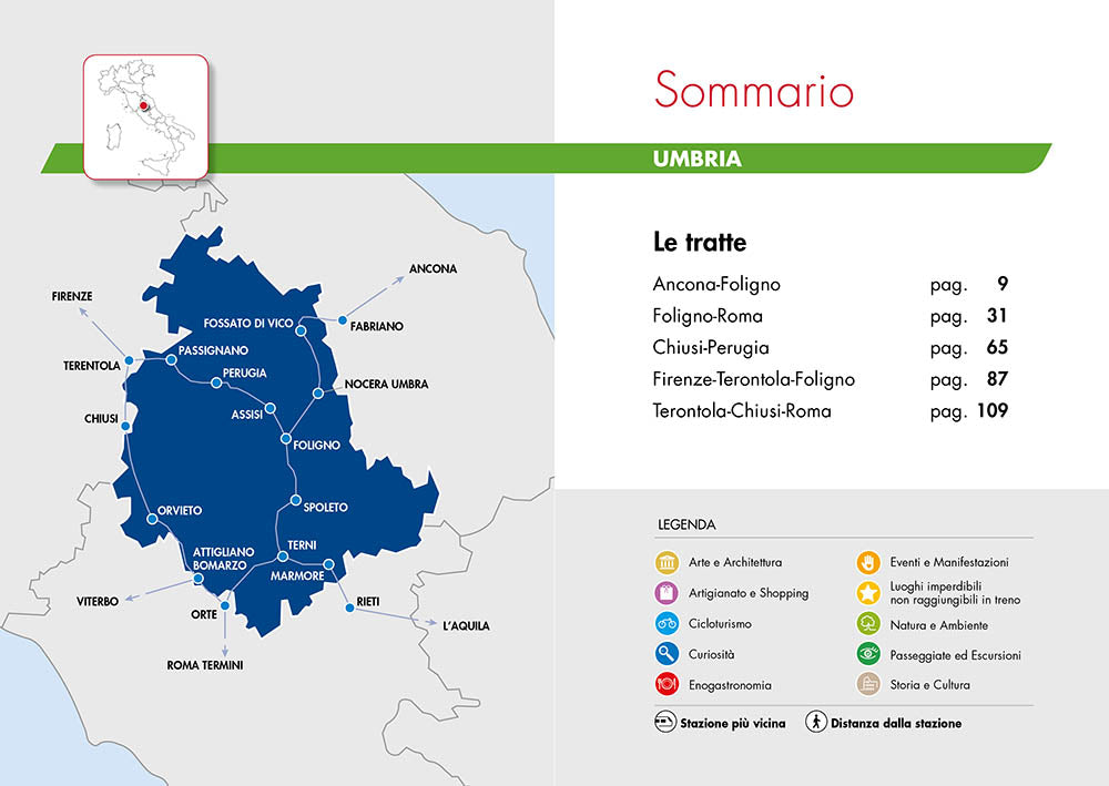 Umbria in Treno . I regionali da vivere