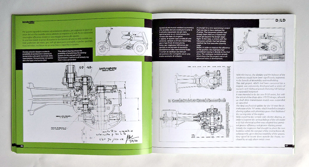 Lambretta D/LD 125/150 1951-1958. Storia, modelli e documenti/History, models and documentation