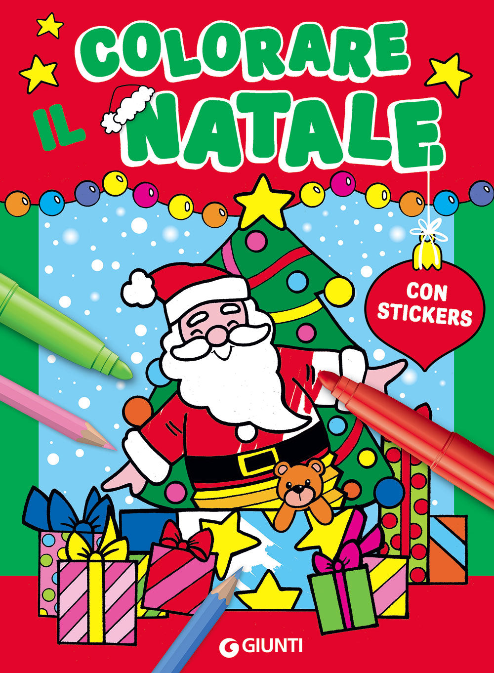 Colorare il Natale. Con stickers