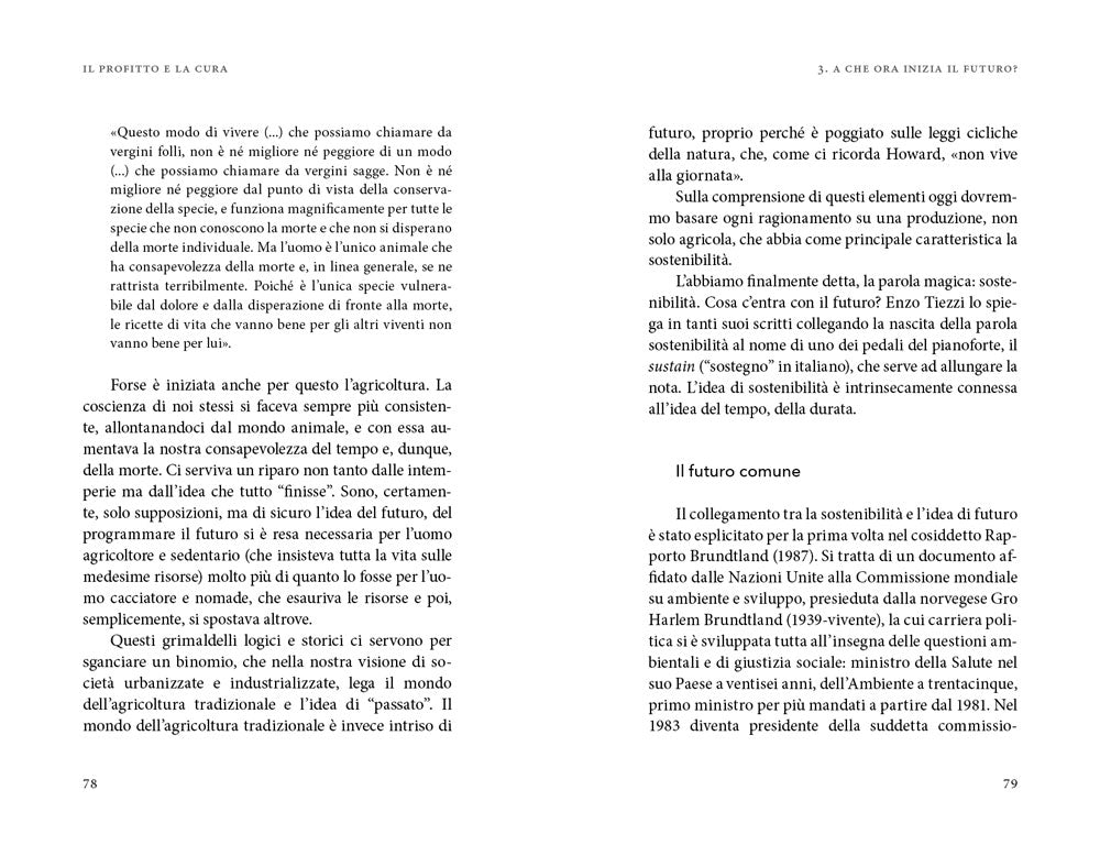 Il profitto e la cura. La sostenibilità e le voci che non abbiamo ascoltato