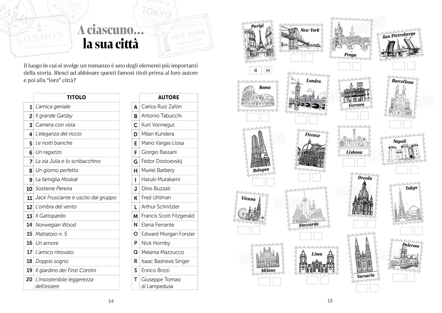 BOOKLOVERS. ACTIVITY BOOK