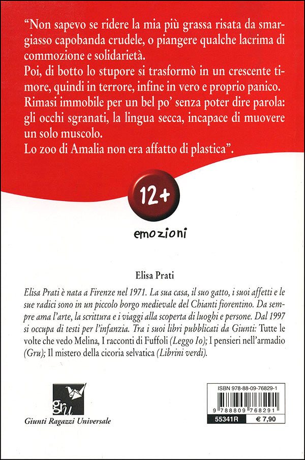 Lo zoo di plastica. Emozioni 12+ Illustrazione di copertina: Simona Bursi