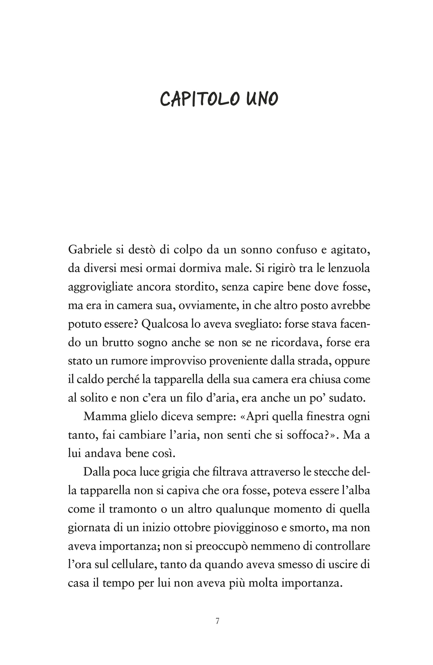 Volevo avere le ali