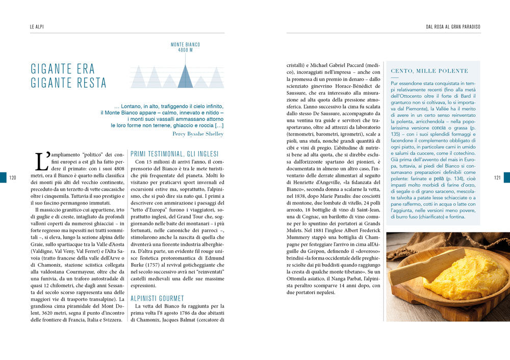La cucina di montagna. Viaggio dal Friuli Venezia Giulia alla Sardegna attraverso paesaggi unici e cibi da scoprire