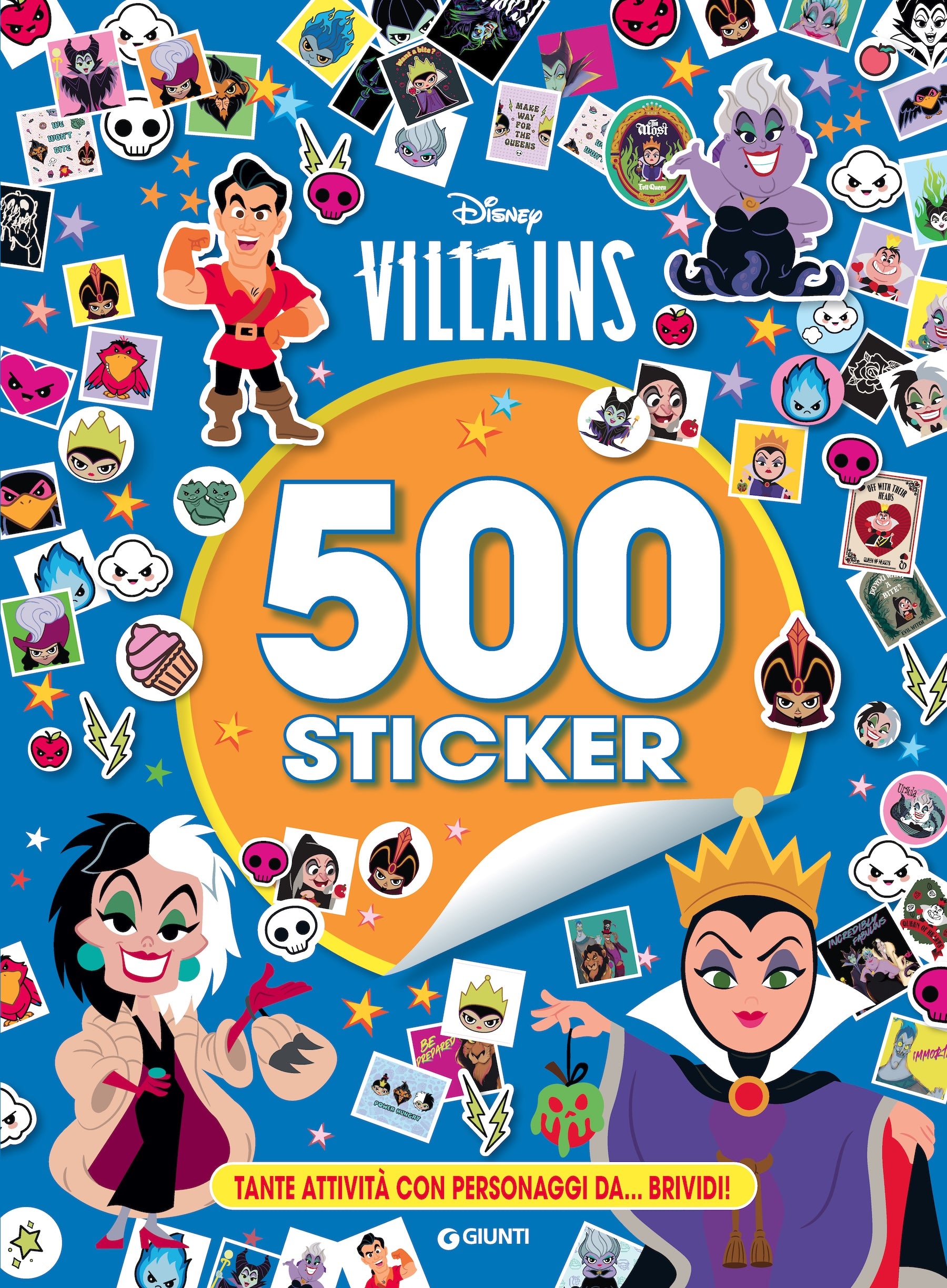 Disney Villains 500 Sticker. Tante attività con personaggi da... brividi