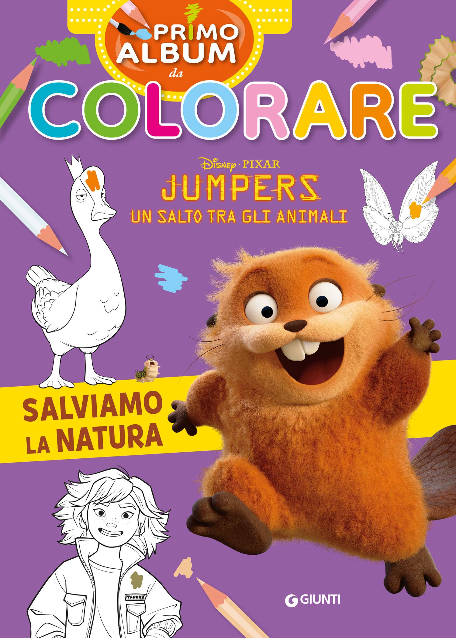 Jumpers Un salto tra gli animali - Primo album da colorare. Salviamo la natura