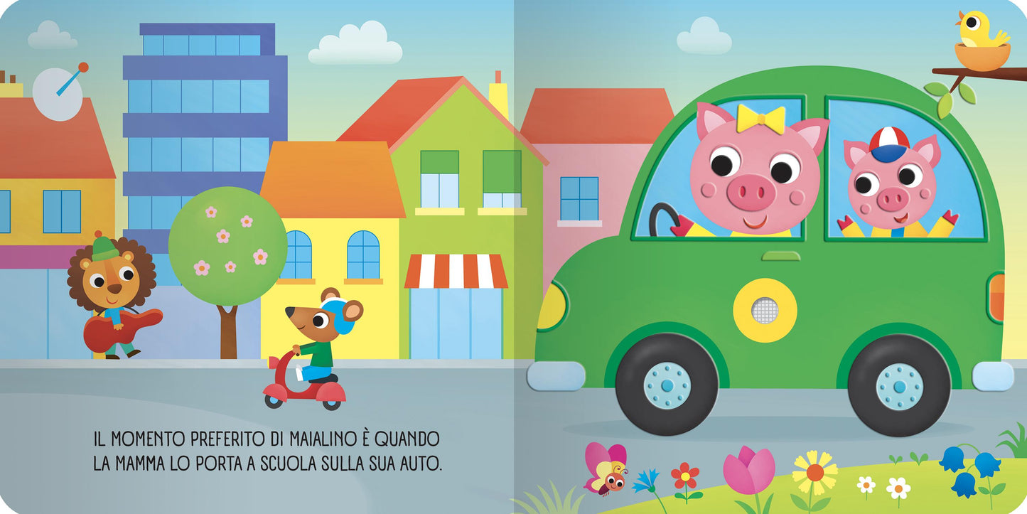Veicoli. Libro Tattile Sonoro