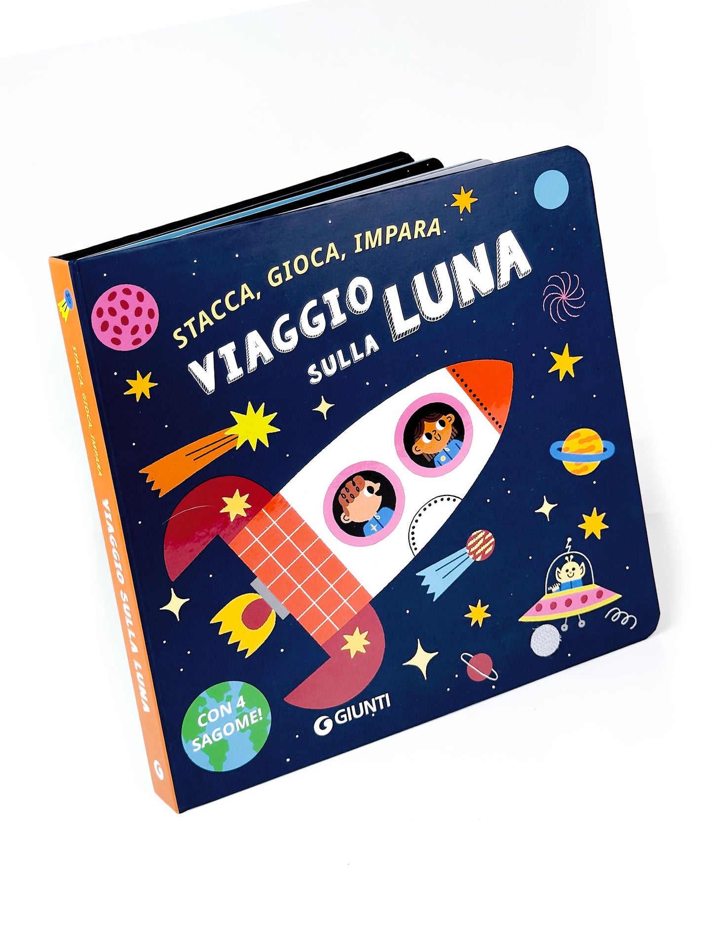 Viaggio sulla luna. Stacca, gioca, impara