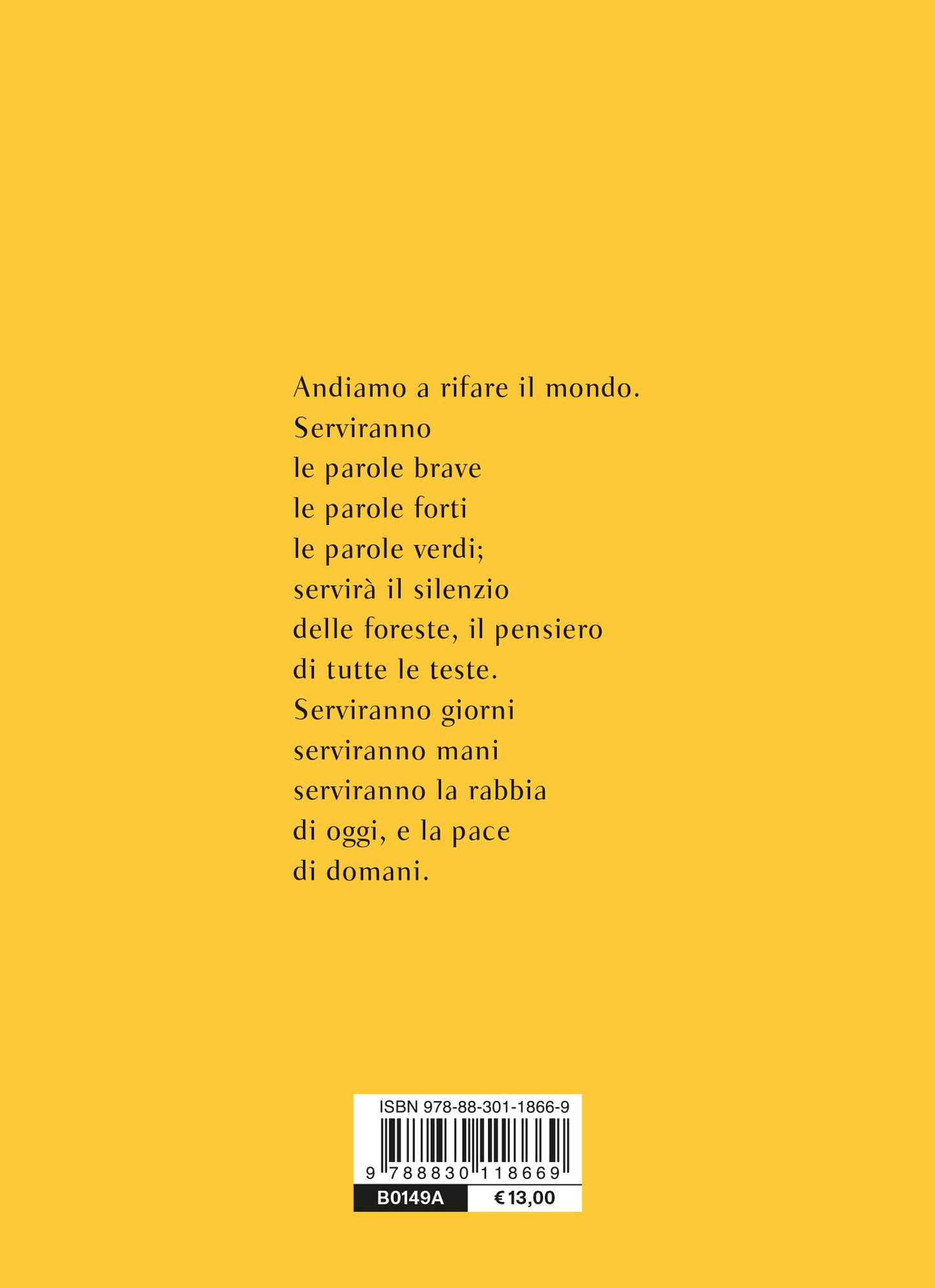 A rifare il mondo