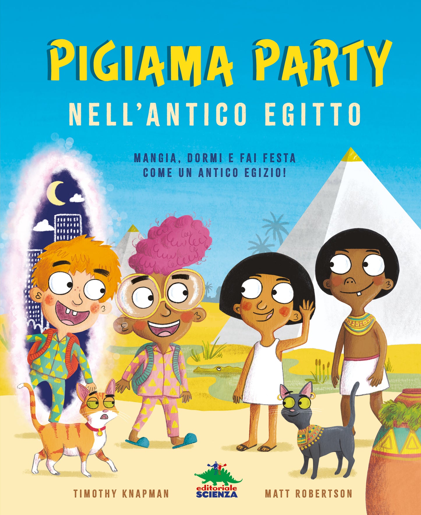 Pigiama party… nell’antico Egitto. Mangia, dormi e fai festa come un antico egizio!