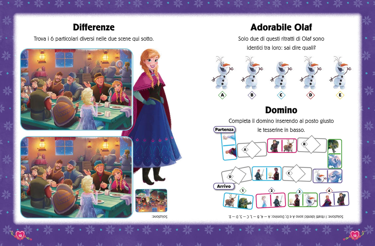 Disney Frozen Bubble Stickers con tanti adesivi morbidosi