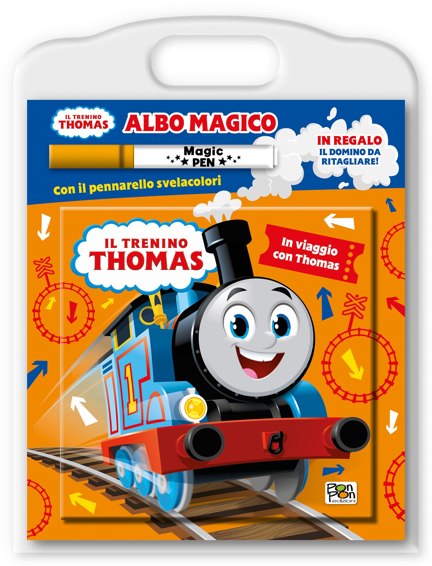 Il trenino Thomas. Albo magico. In viaggio con Thomas
