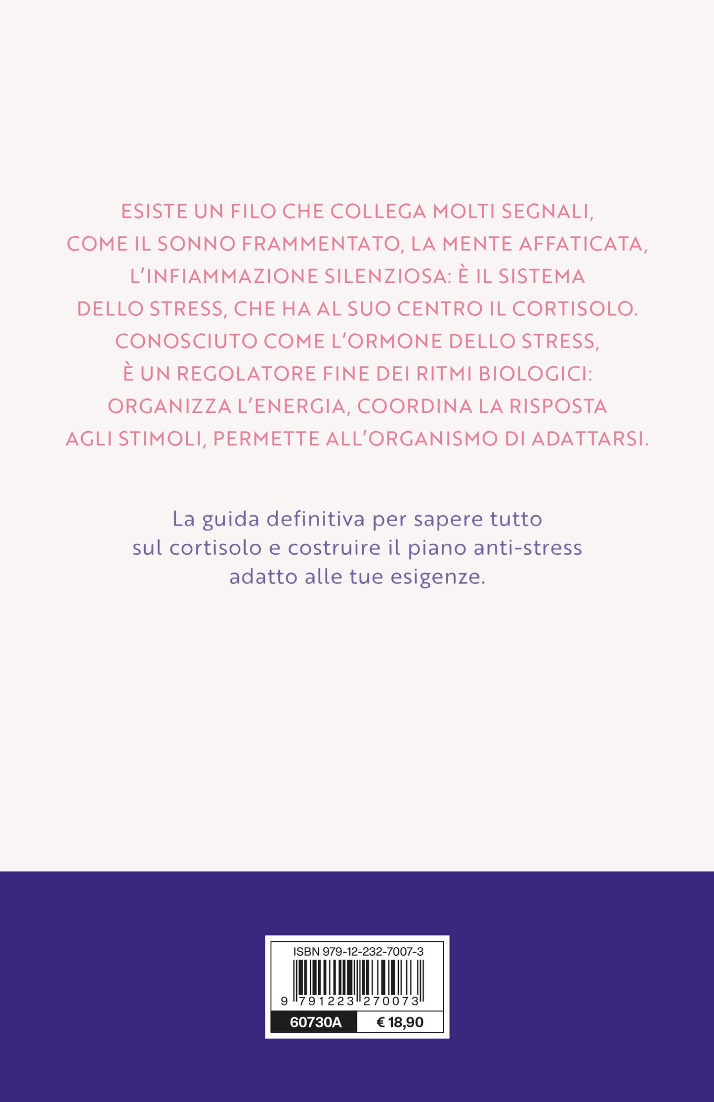 Il reset del cortisolo. Il metodo per controllare l’ormone dello stress e riequilibrare corpo e mente