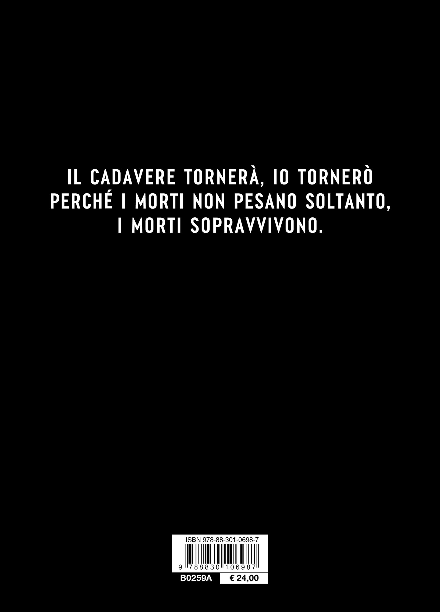 M. La fine e il principio