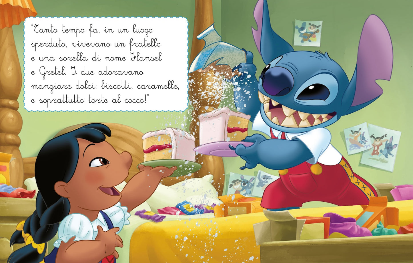 Lilo&Stitch Leggo in corsivo La strega delle caramelle. Per primi lettori