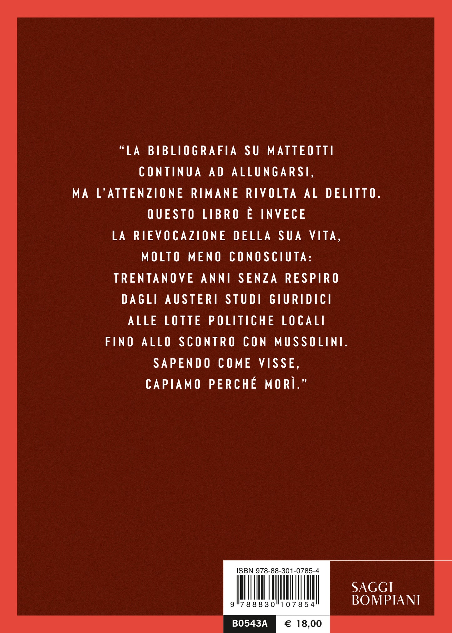 Giacomo Matteotti. Un italiano diverso