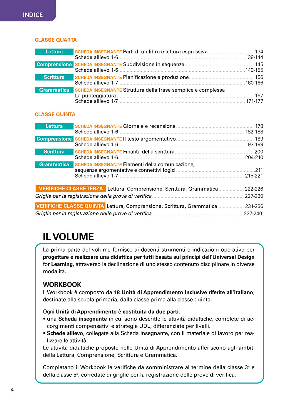 Unità di Apprendimento di Italiano per la Scuola Primaria . Una programmazione didattica per tutti basata sui principi dell'UDL