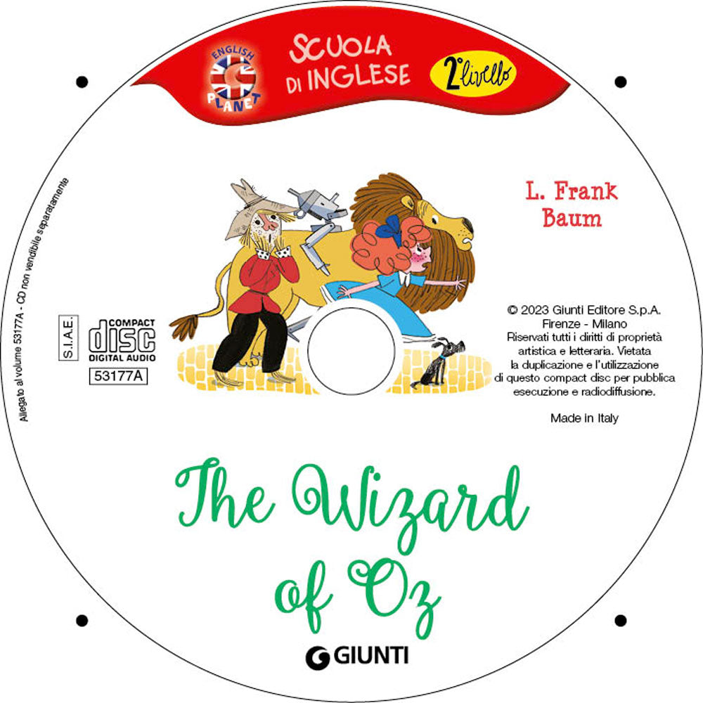 The wizard of Oz. con CD
