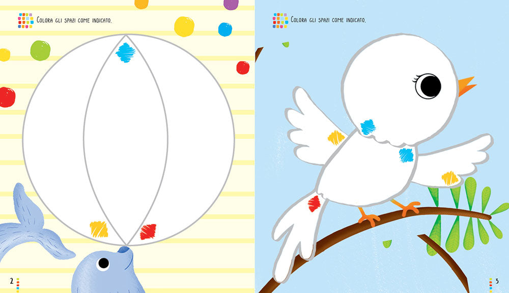 Gioco e imparo con i colori. Attività, giochi, pregrafismi