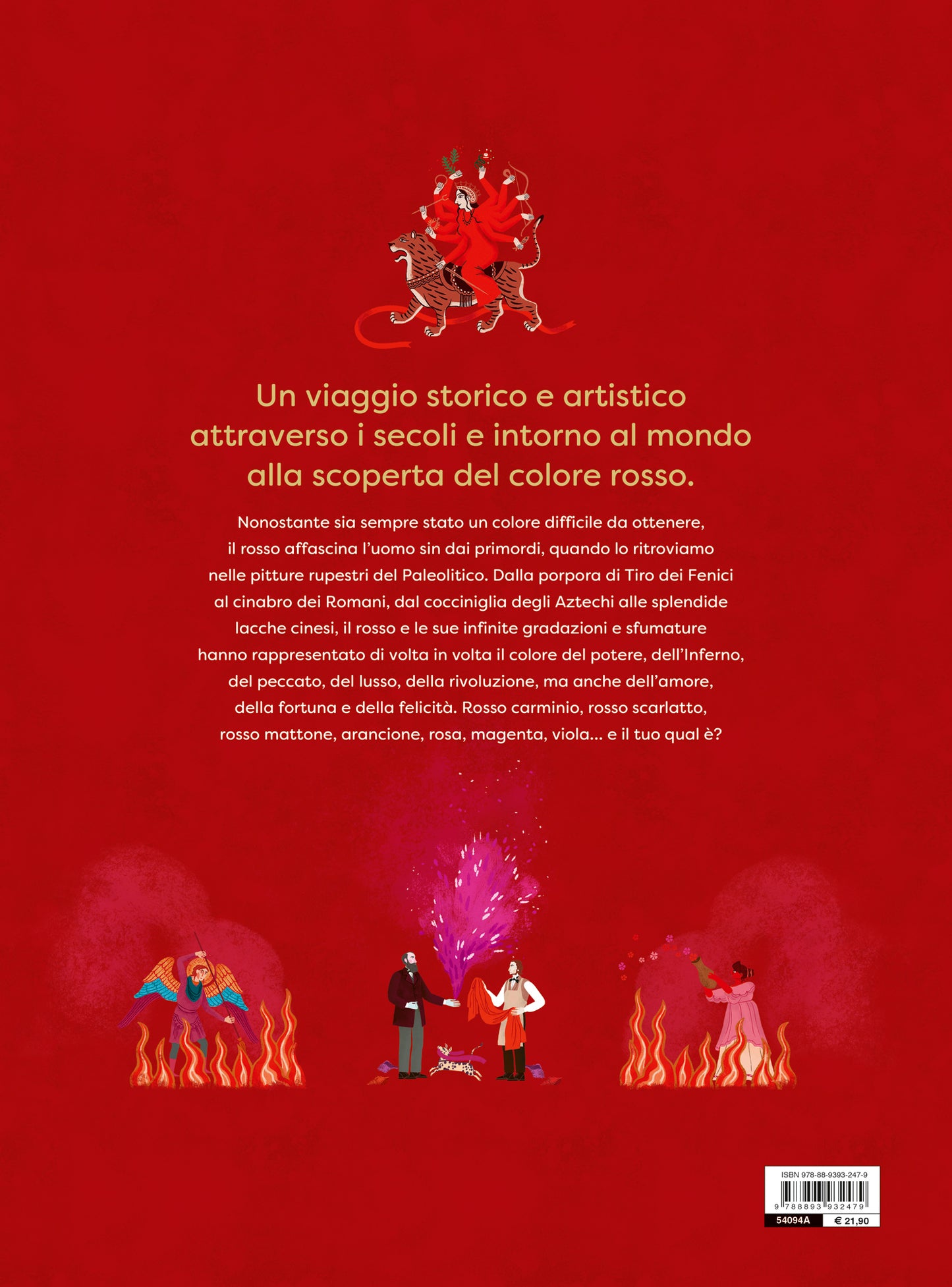 Rosso. Storia illustrata di un colore