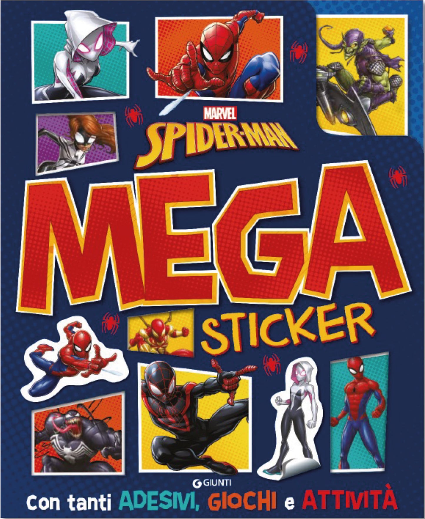 Spiderman Mega Sticker. Con tanti adesivi, giochi e attività